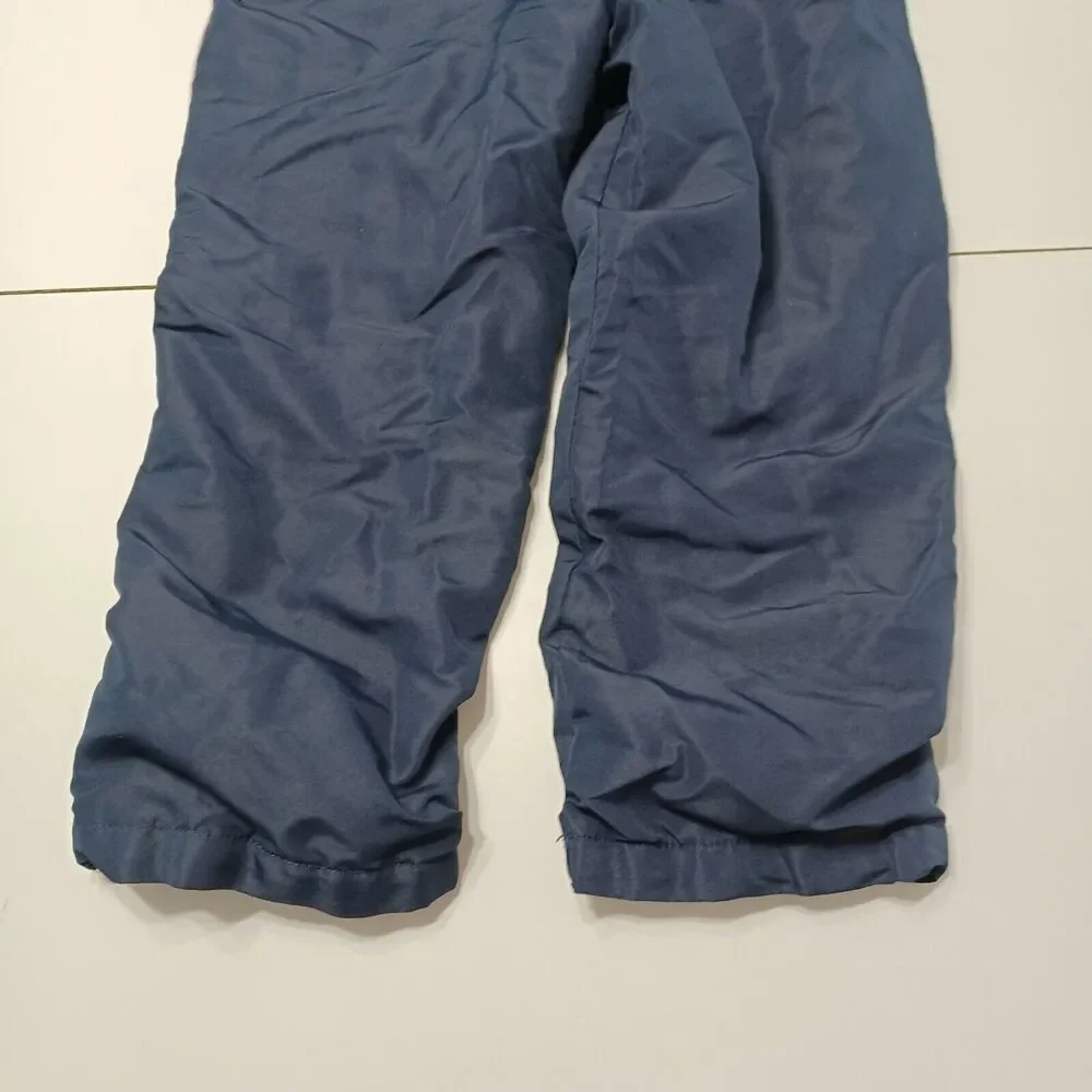 Chilrens Place Boy 7/8 Track Pants Blue White Striped Side Elastic Waist Pull On